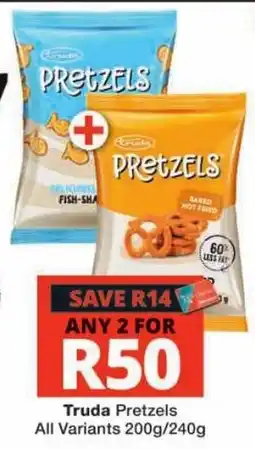 Checkers Truda Pretzels offer