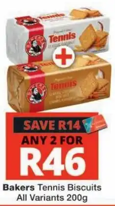 Checkers Bakers Tennis Biscuits offer