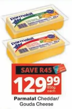 Checkers Parmalat Cheddar/ Gouda Cheese offer