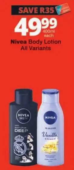 Nivea Body Lotion