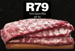 Checkers Pork Spare Ribs offer