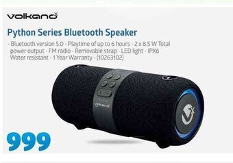 Incredible Connection Volkano - Python Series Bluetooth Speaker offer