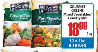 Gourmet Greens Mixed Vegetables/Country Mix 1kg