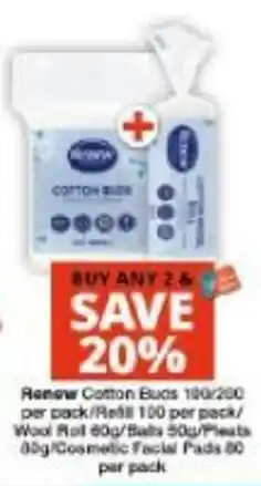 Checkers Hyper Renew Cotton Buds offer