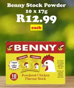Check Save Benny Stock Powder offer
