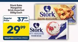 Pick n Pay Stork Bake Margarine Brick Assorted 500g Each offer