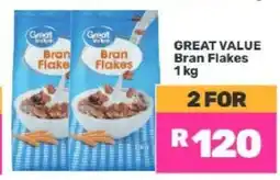 Game GREAT VALUE Bran Flakes offer