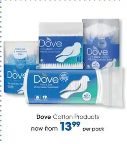Clicks Dove Cotton Products offer