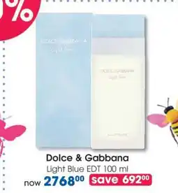 Clicks Dolce & Gabbana Light Blue EDT 100 ml offer