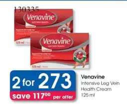 Clicks Venavine Intensive Leg Vein Health Cream 125 ml offer