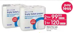 Clicks Clicks Pay Less offer