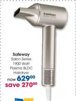 Clicks Safeway Salon Series 1900 Watt Plasma BLDC Hairdryer offer