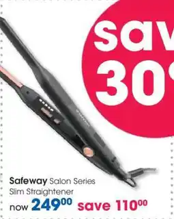 Clicks Safeway Salon Series Slim Straightener offer
