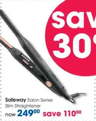 Safeway Salon Series Slim Straightener