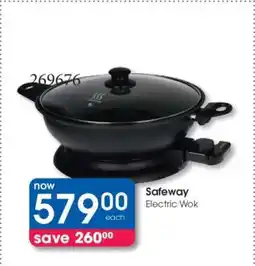 Clicks Safeway Electric Wok offer