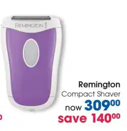 Clicks Remington Compact Shaver offer