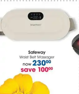 Clicks Safeway Waist Belt Massager offer