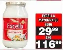 Advance Cash n Carry EXCELLA MAYONNAISE 750g offer