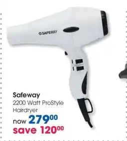 Clicks Safeway 2200 Watt ProStyle Hairdryer offer