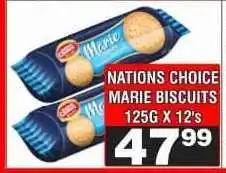 Advance Cash n Carry Nations Choice Marie Biscuits offer