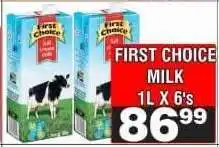 Advance Cash n Carry FIRST CHOICE MILK 1L X 6's offer