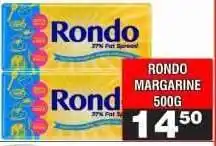 Advance Cash n Carry RONDO MARGARINE 500G offer