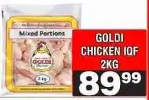 Advance Cash n Carry GOLDI CHICKEN IQF 2KG offer