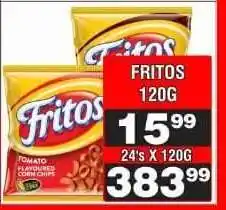 Advance Cash n Carry FRITOS 120G offer