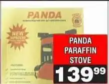 Advance Cash n Carry PANDA PARAFFIN STOVE offer
