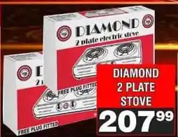 Advance Cash n Carry DIAMOND 2 PLATE STOVE offer