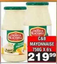 Advance Cash n Carry C&B Mayonnaise offer