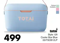 Save Hyper totai Style 12lt Cooler Box Blue offer