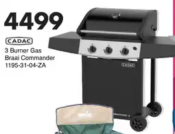 Save Hyper Cadac 3 Burner Gas Braai Commander offer