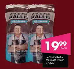 Save Hyper Jacques Kallis Marinade Pouch offer