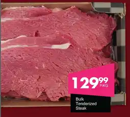 Save Hyper Bulk Tenderized Steak offer