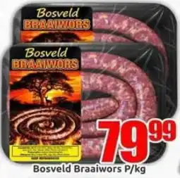 Three Star Cash and Carry Bosveld Braaiwors offer
