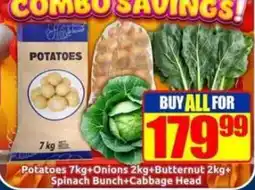 Three Star Cash and Carry POTATOES offer