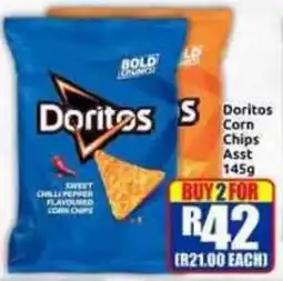 Three Star Cash and Carry Doritos Corn Chips Assorted offer