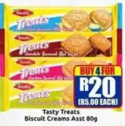 Three Star Cash and Carry Tasty Treats Biscuit Creams Assorted offer