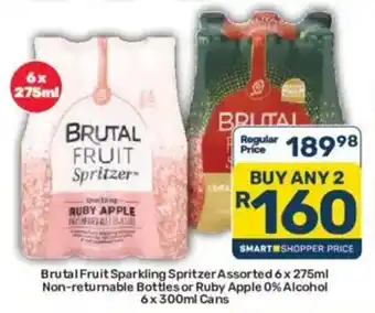 Brutal Fruit Sparkling Spritzer Assorted