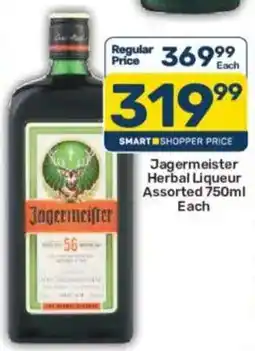 Pick n Pay Liquor Jagermeister Herbal Liqueur Assorted offer
