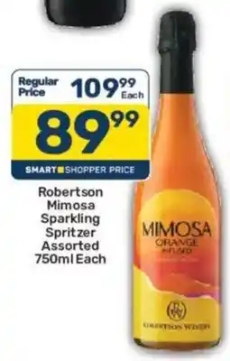 Pick n Pay Liquor Robertson Mimosa Sparkling Spritzer Assorted offer