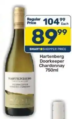 Pick n Pay Liquor Hartenberg Doorkeeper Chardonnay offer
