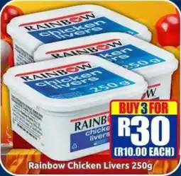 Three Star Cash and Carry Rainbow Chicken Livers offer