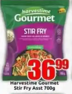 Three Star Cash and Carry Harvestime Gourmet Stir Fry Assorted offer