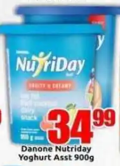 Three Star Cash and Carry Danone Nutriday Yoghurt offer