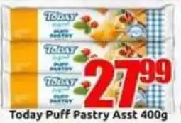 Three Star Cash and Carry Today Puff Pastry Assorted offer