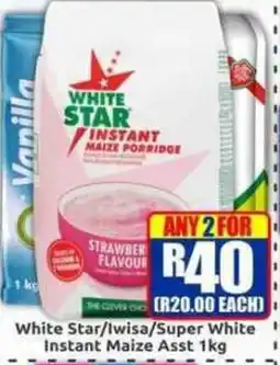 Three Star Cash and Carry White Star Instant Maize Porridge offer