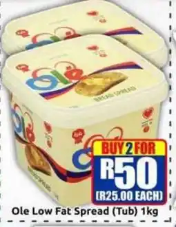 Three Star Cash and Carry Ole Low Fat Spread offer