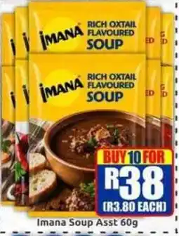 Three Star Cash and Carry Imana Soup Assorted offer